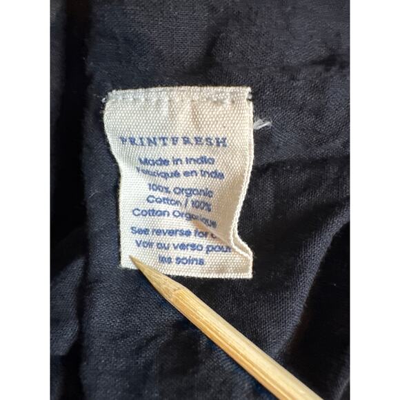 Printfresh Black Stained Glass Storybook Float On Dress Womens Large Boho Flowy - Picture 11 of 12